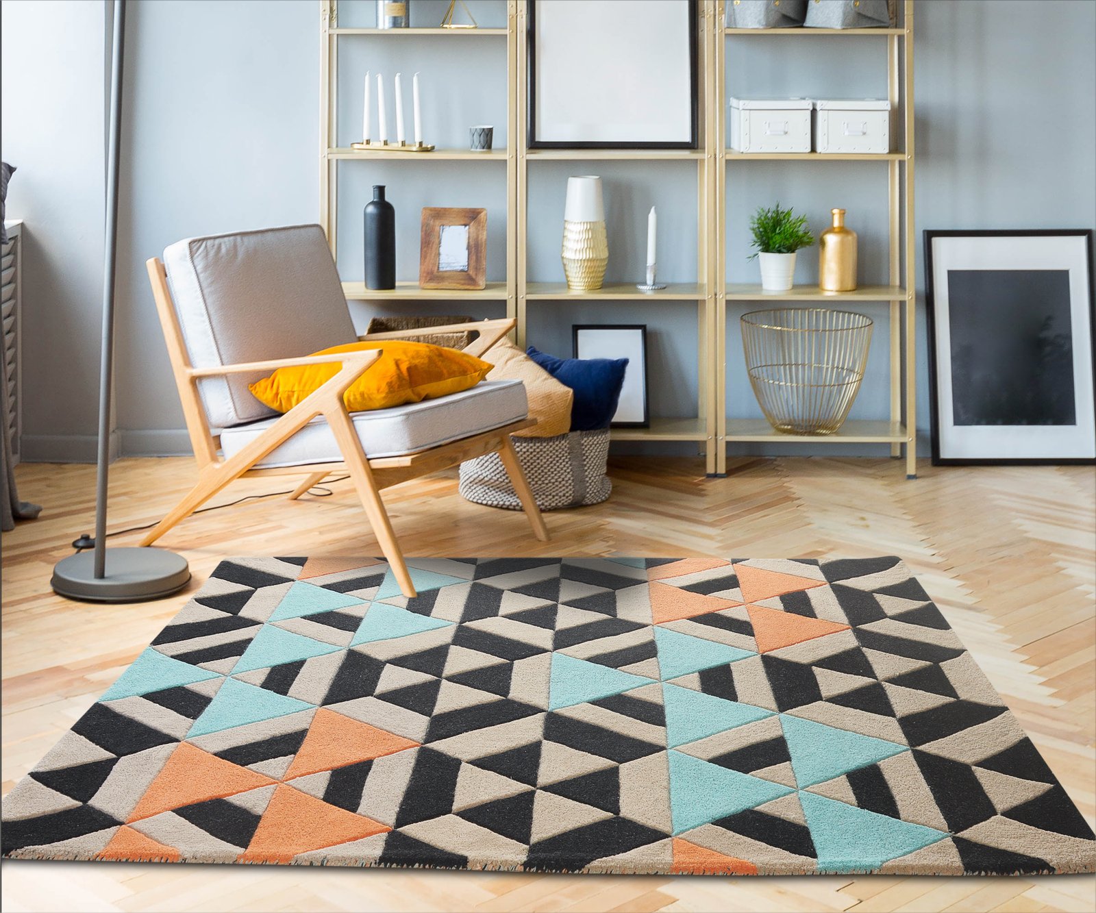buy rugs online, buy carpets, modern rugs, multicolor rug, black pattern rug, area rug, accent rug, bedroom rug, living room rug, contemporary rug designs, littlelooms rugs, hand tufted rugs, handmade rugs
