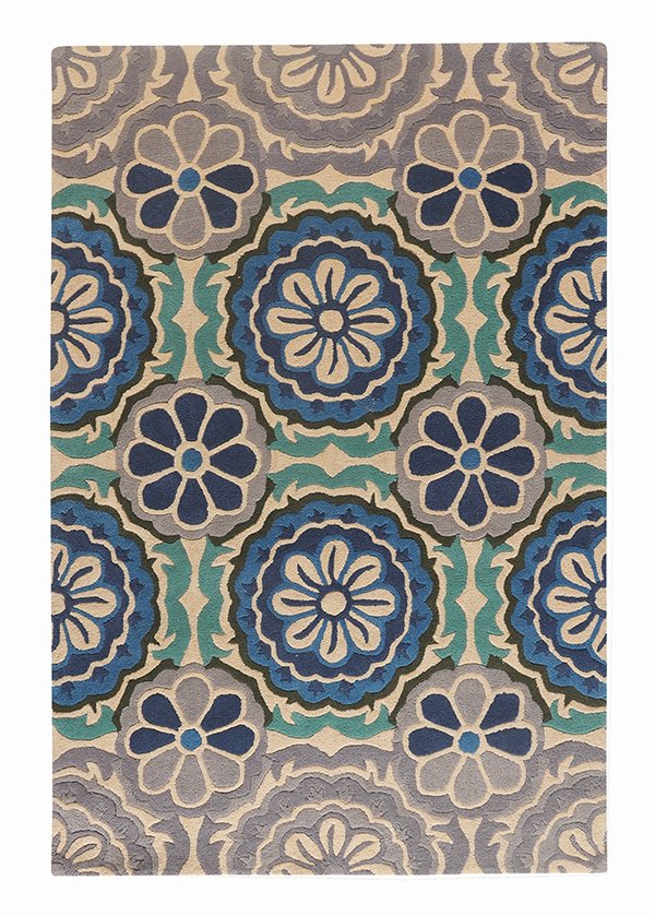 blue rugs, buy blue rugs, buy rugs online, beach theme rugs, living room rugs, pastel rugs, bedroom rugs, contemporary rugs, hand tufted rug, handmade rugs, fine wool rugs, coastal vibe, formal room rug, blue floral rug