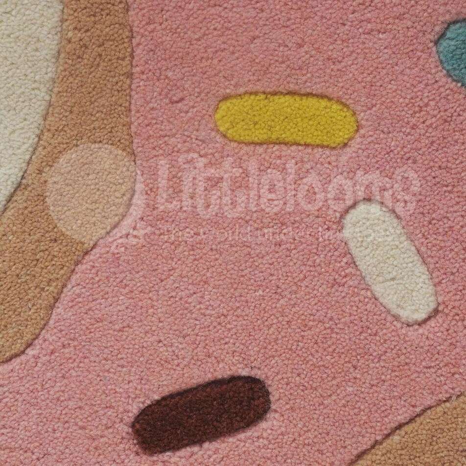 Teal rug, Girls rugs, Round rugs, Round mats, Pink rugs, Pink mats, Round rug, Girls rugs in pink