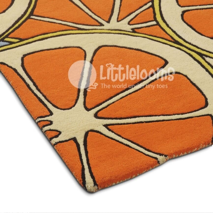 kids rugs, carpet for kids, rugs for boys, rugs for playing, woolen rugs, colorful rugs, orange kids carpets