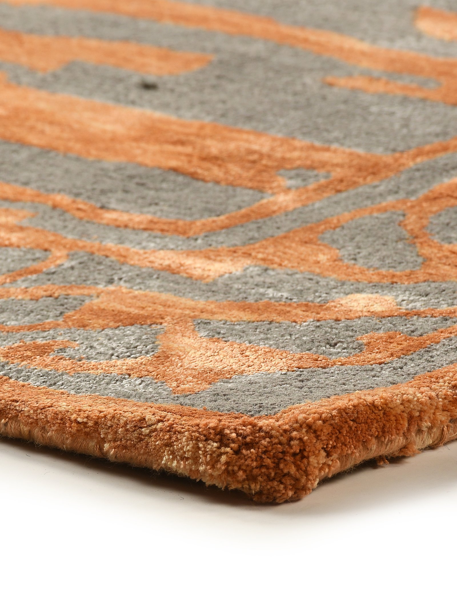 Felicity Rug (ORANGE & GREY) - Image 4