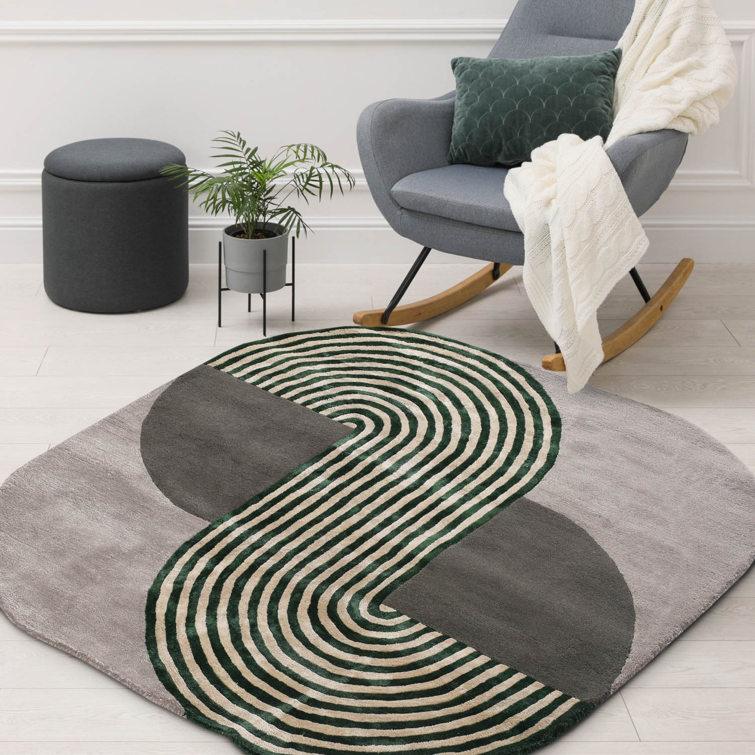 Infinity color block rug - Image 2