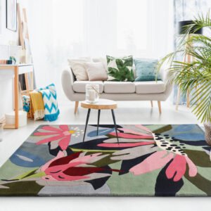 Lily viola rug