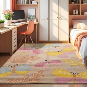 Butterfly Garden Rug
