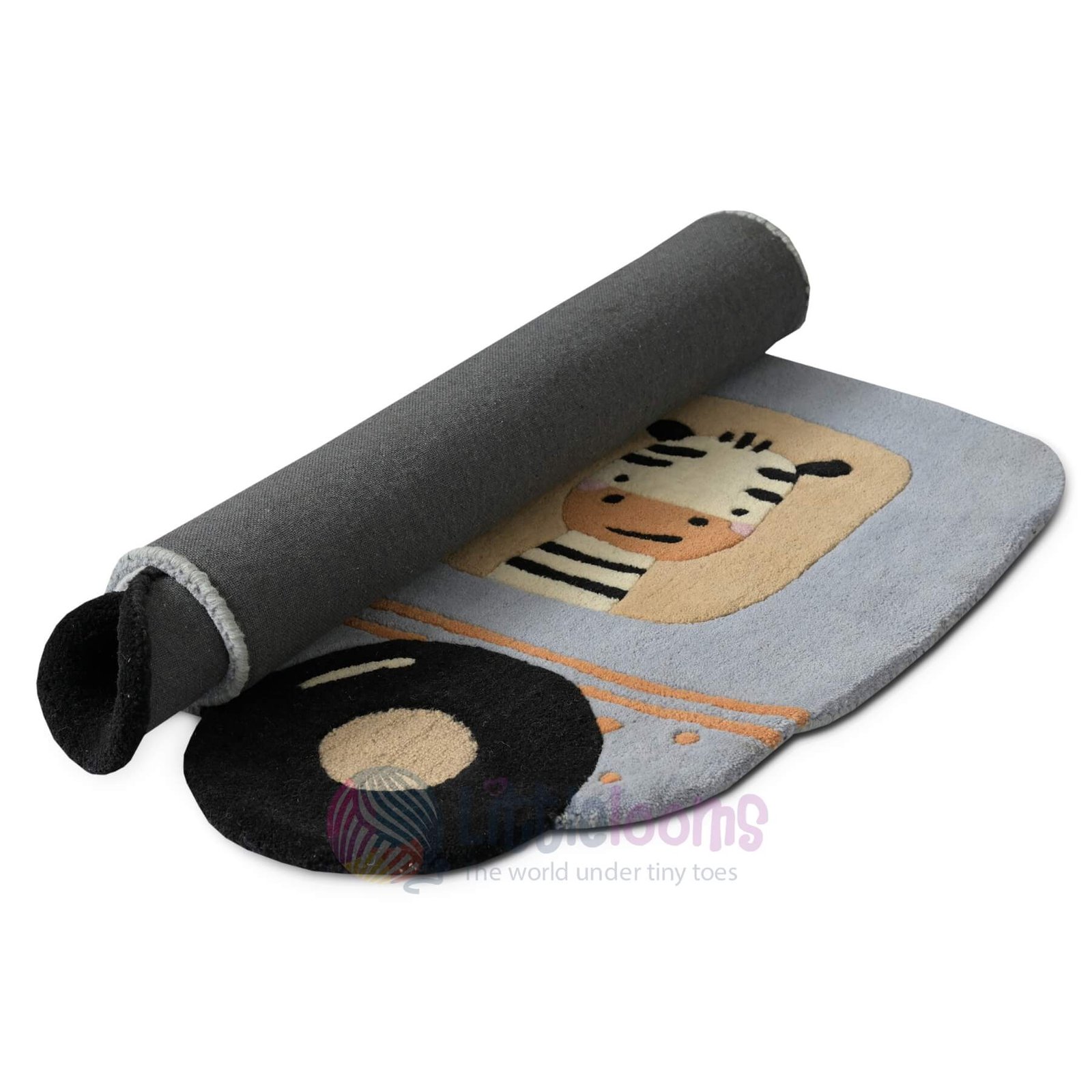 Wheels On The Bus Nursery Rug - Image 3