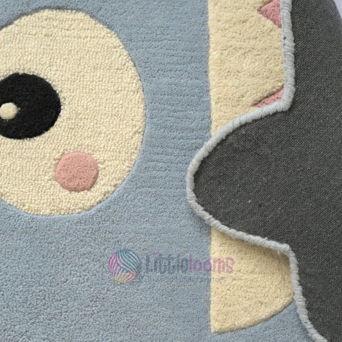 The Pastel Blue Fish Rug - Image 3