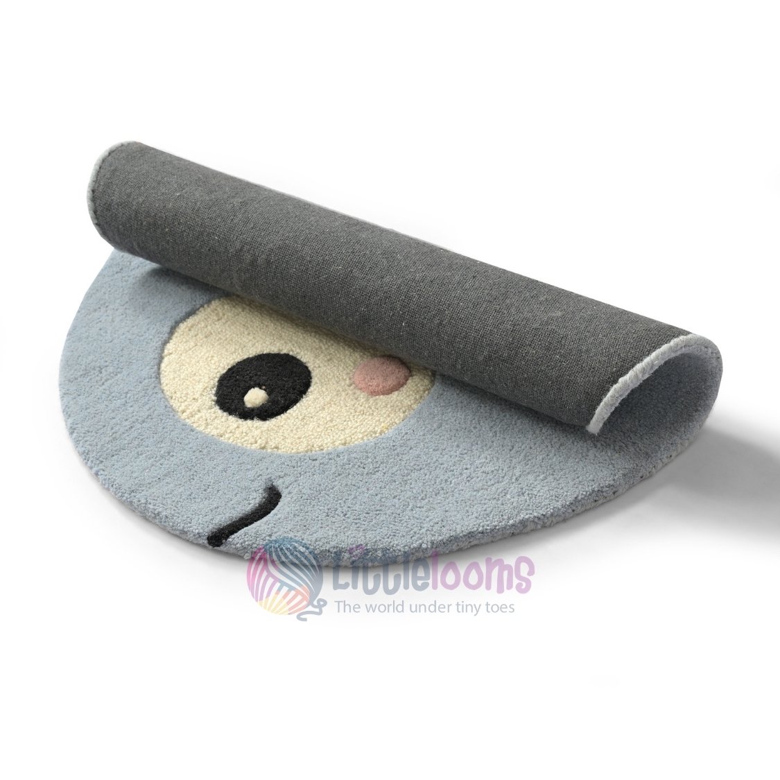 The Pastel Blue Fish Rug - Image 4