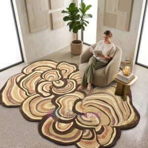 Sahara Beige Handmade Area Rug